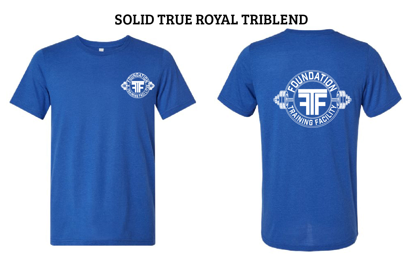 FTF-002 / LARGE LOGO-BACK / TRIBLEND TEE