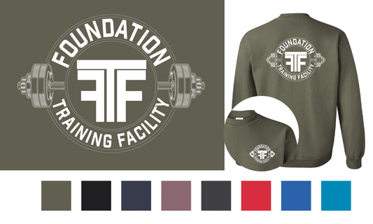 FTF-002 / LARGE LOGO-BACK / CREWNECK