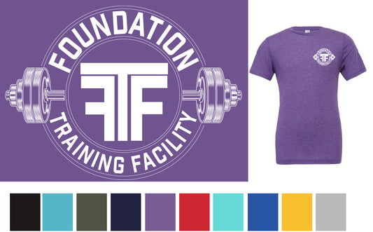 FTF-002 / LARGE LOGO-BACK / TRIBLEND TEE