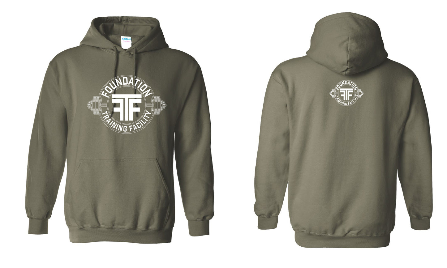 FTF-001 / LARGE LOGO-FRONT / HOODIE