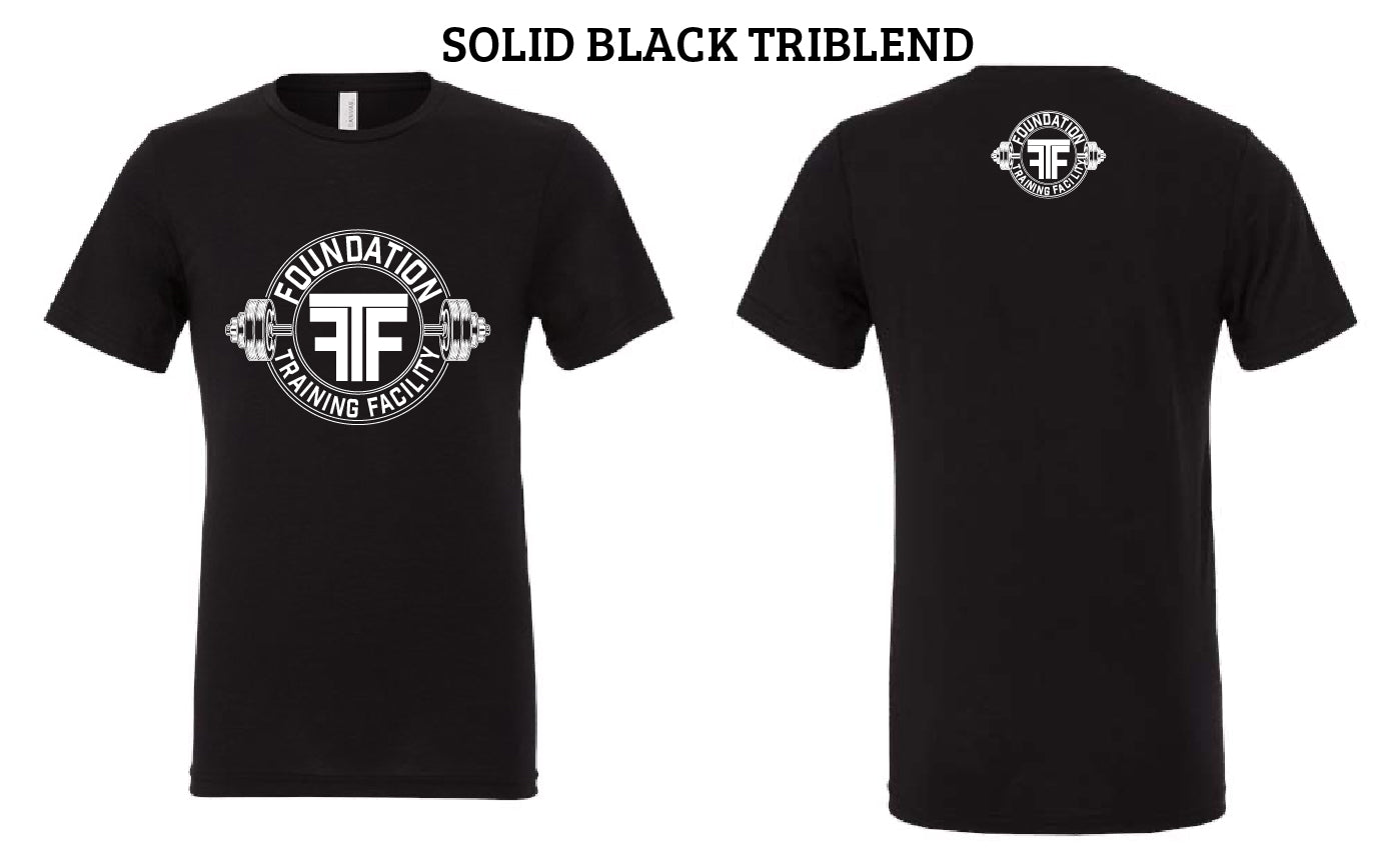 FTF-001 /  LARGE LOGO-FRONT / TRIBLEND TEE