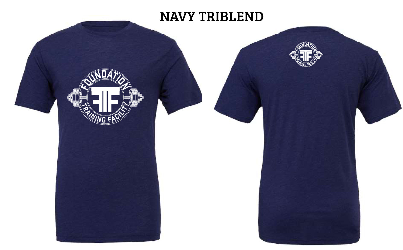 FTF-001 /  LARGE LOGO-FRONT / TRIBLEND TEE