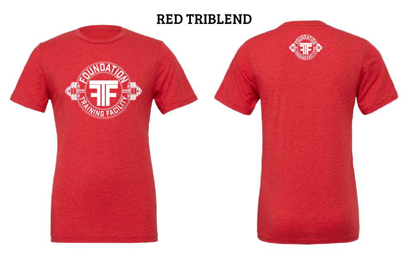 FTF-001 /  LARGE LOGO-FRONT / TRIBLEND TEE